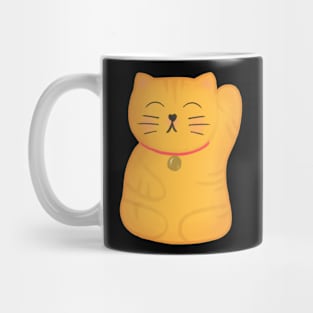 Orange Neko Cat Mug